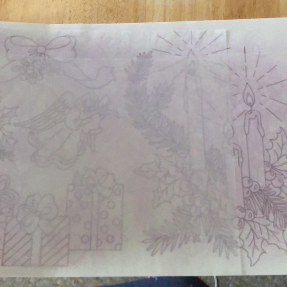 Tri-chem liquid embroidery - Christmas Designs Transfer Book - Picture 10 of 13
